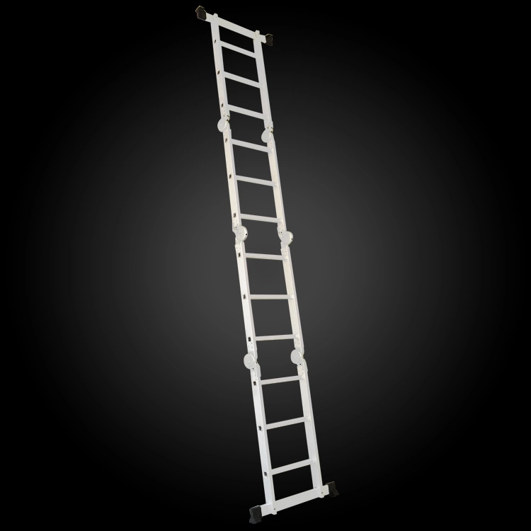 4*3 & 12 Steps Lightweight Folding Multi-Function Aluminum Joint Stairs & Ladder with CE Approved