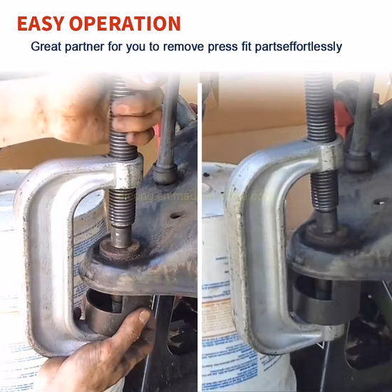 Viktec Master Adapter Kugelgelenk-Service-Set, Autoreparatur-Kugelgelenk-Entfernungswerkzeug zum Entfernen und Montieren (VT01017)
